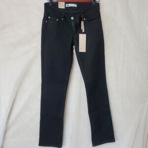 Levi's 524 Too Superlow Black Jeans  Size 3 Medium